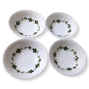 Marlborough Old English Ironstone By Simpsons Potters Concord Set of 4 B…